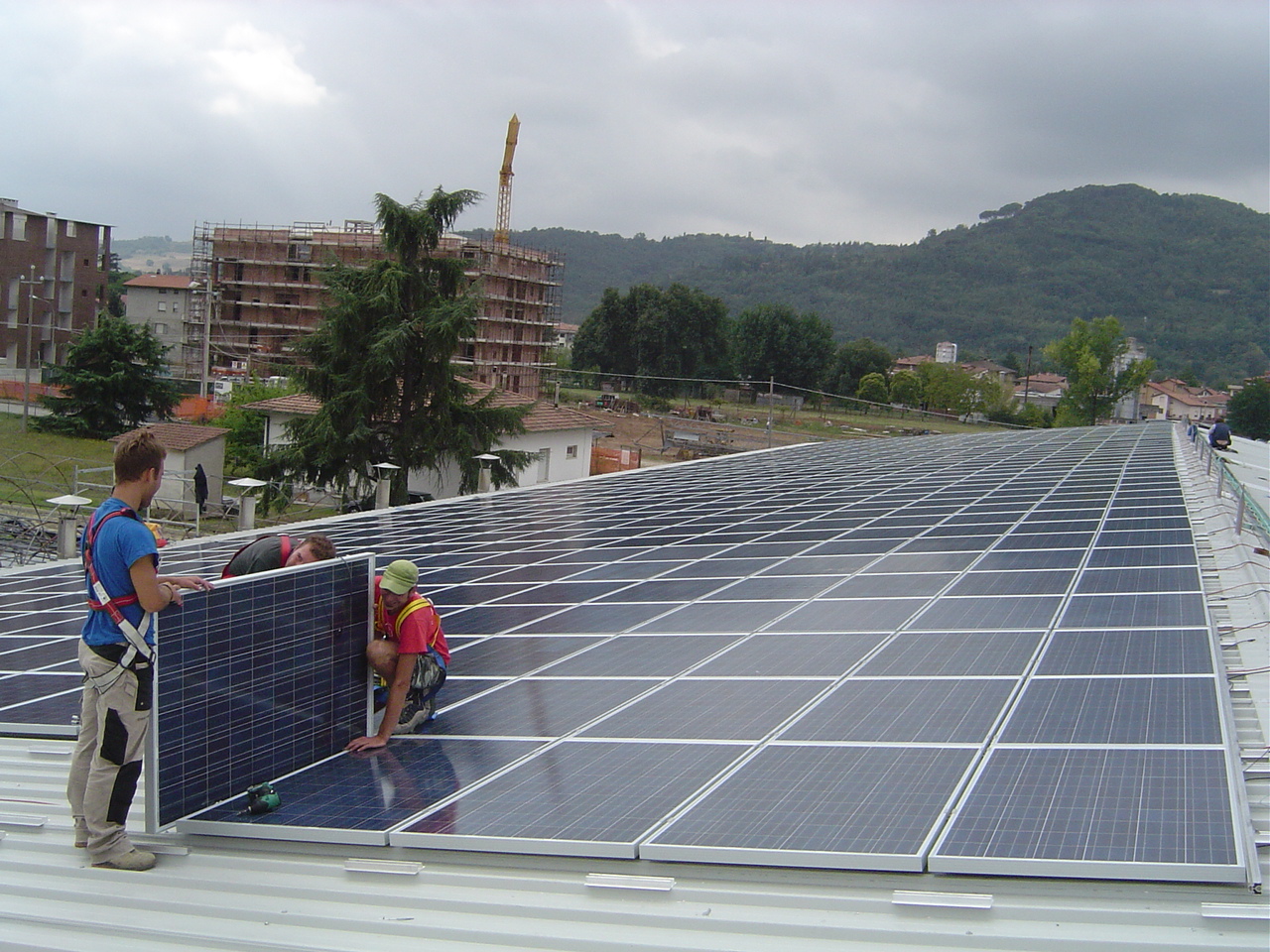 Panneaux solaires installation